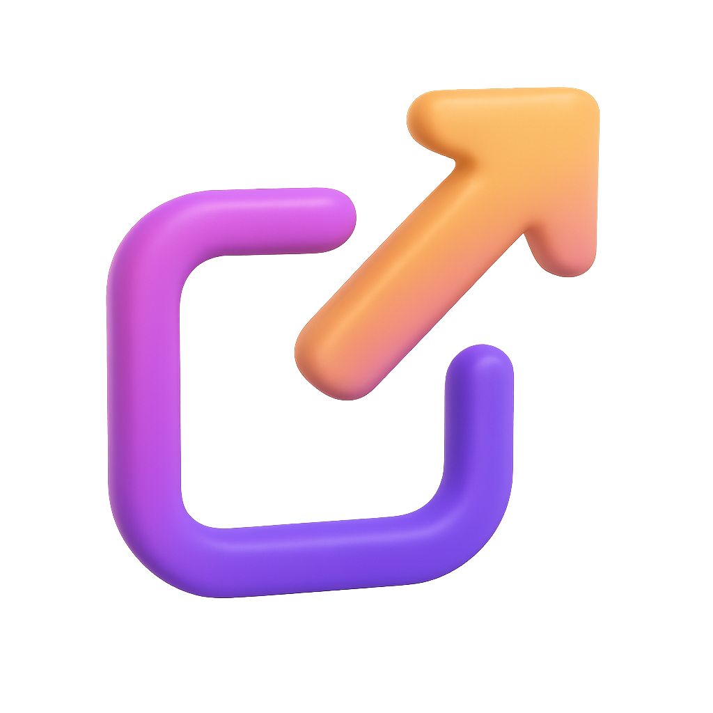 3D ExternalLink Icon