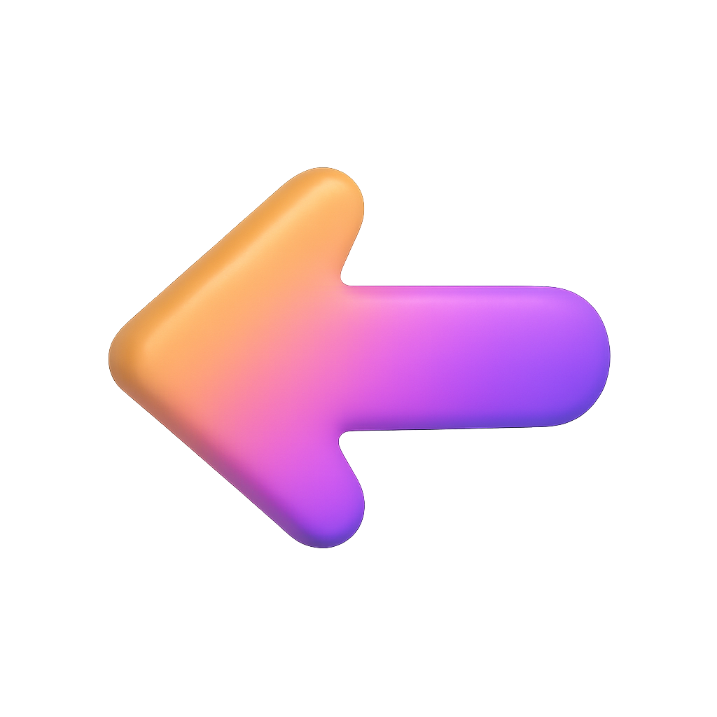 3D ArrowLeft Icon